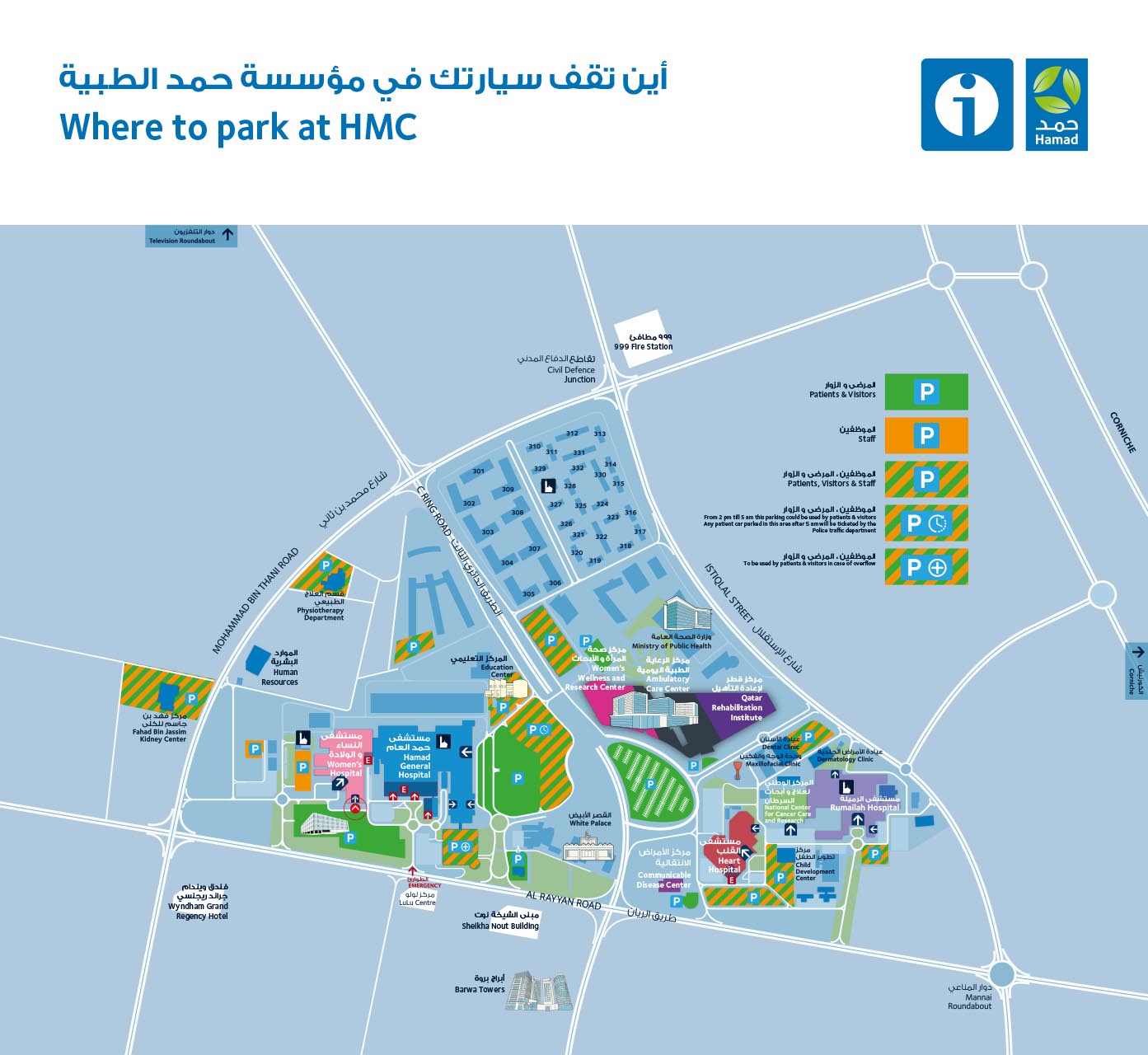 hmc-announces-changes-to-parking-access-at-hamad-general-hospital